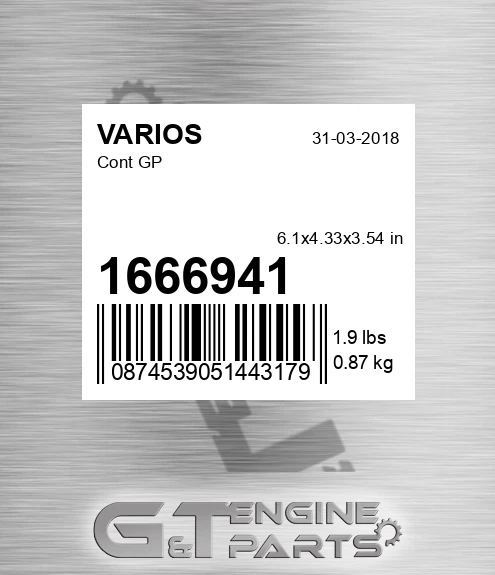 1666941 Cont Gp