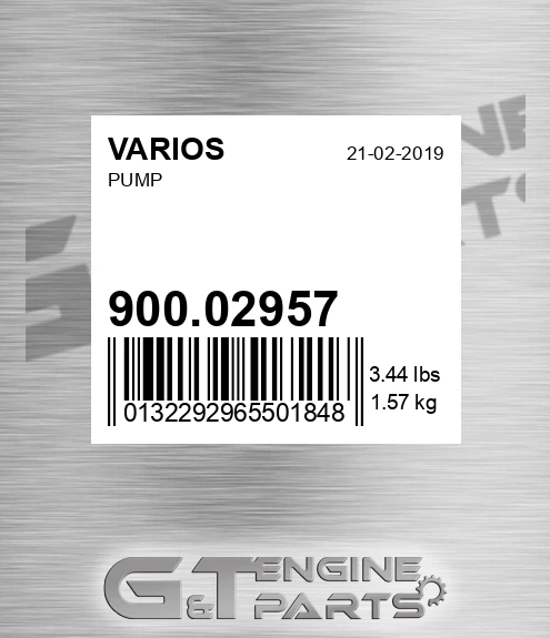 900.02957 Pump