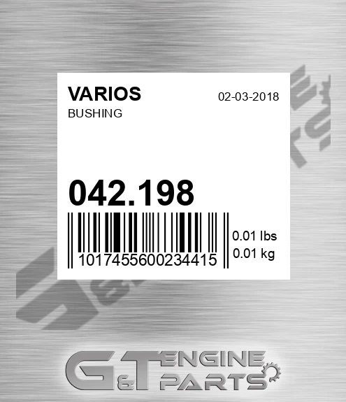 042.198 Bushing