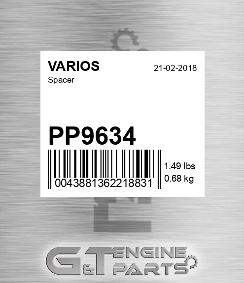 PP9634 VARIOS Spacer