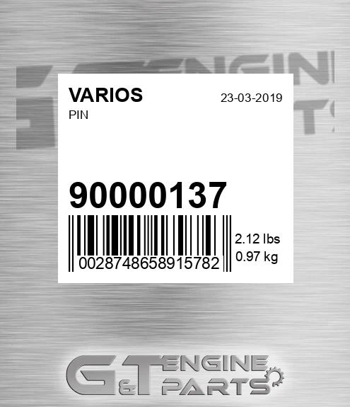 900.00137 Pin