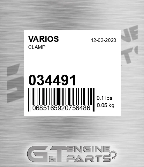 034.491 VARIOS Clamp