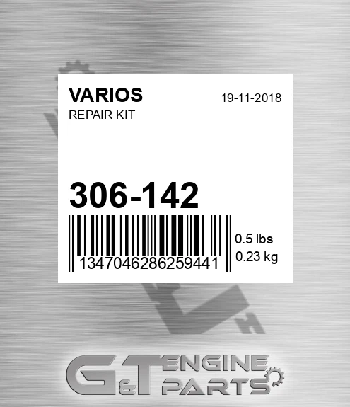 306-142 Repair Kit