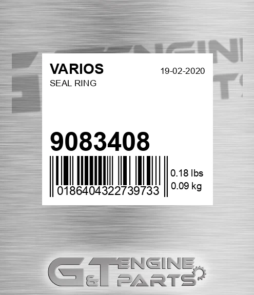 9083408 Seal Ring for VARIOS