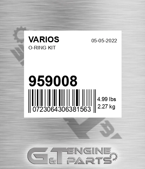 959008 O-ring Kit