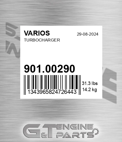 901.00290 Turbocharger