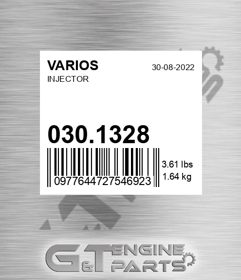 030.1328 VARIOS Injector