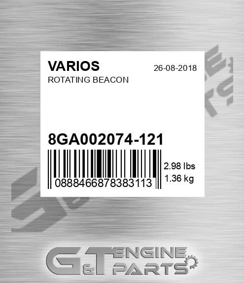 8GA 002 074-121 Rotating Beacon for VARIOS
