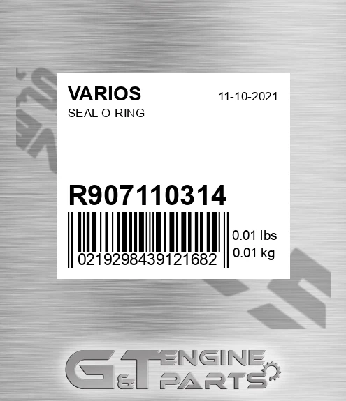 R907110314 Seal O-ring for VARIOS