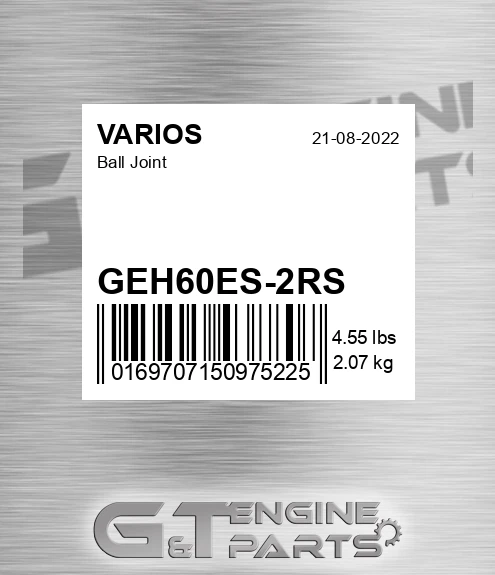 GEH60ES-2RS Ball Joint