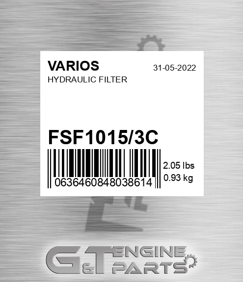 FSF1015/3C Hydraulic Filter