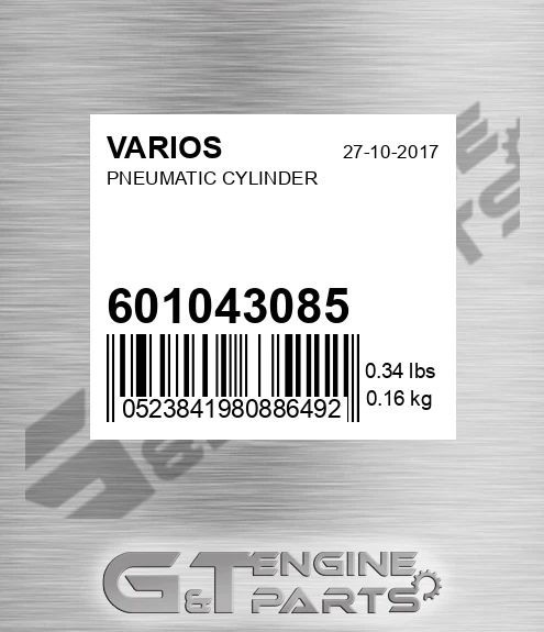 601043085 Pneumatic Cylinder
