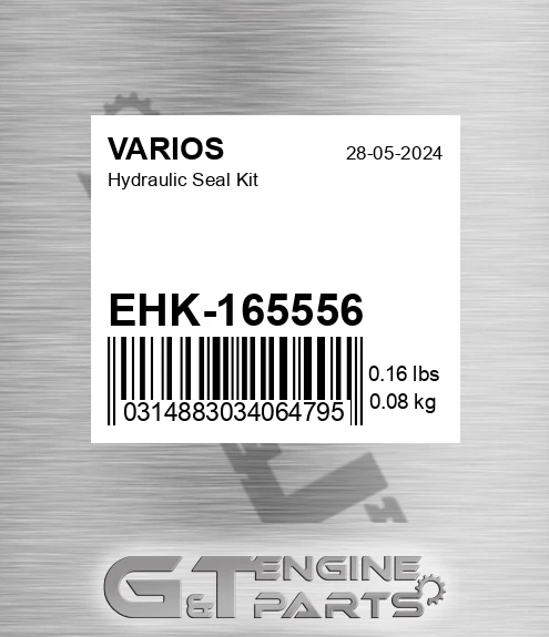 EHK-165556 Hydraulic Seal Kit