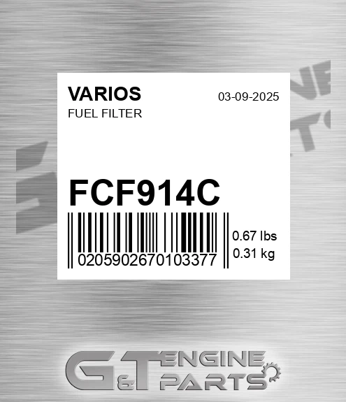 FCF914C Fuel Filter