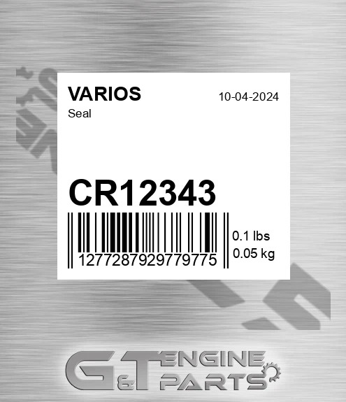 CR12343 Seal