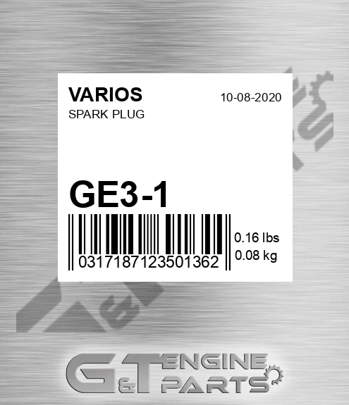 GE3-1 Spark Plug