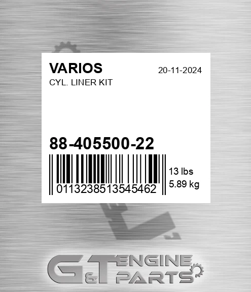 88-405500-22 Cyl. Liner Kit