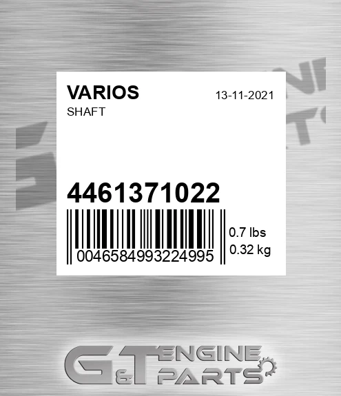 4461371022 Shaft
