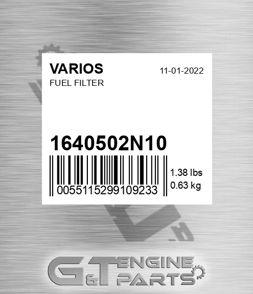 1640502N10 Fuel Filter