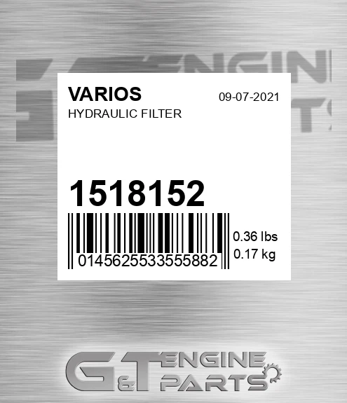 1518152 Hydraulic Filter