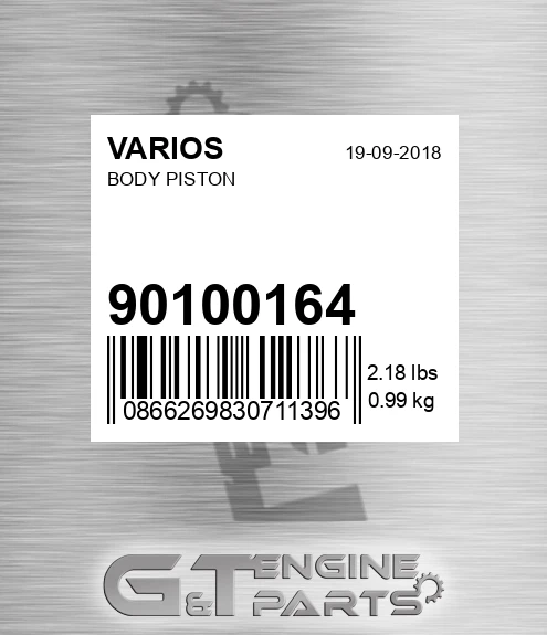 901.00164 Body Piston for VARIOS