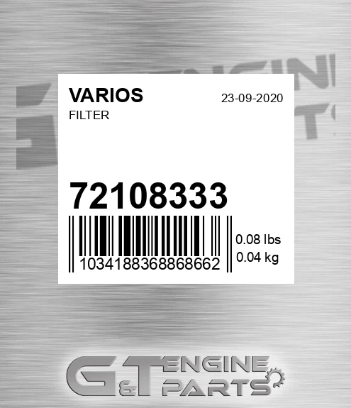 72108333 Filter