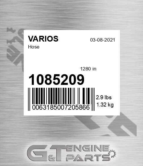 1085209 Hose
