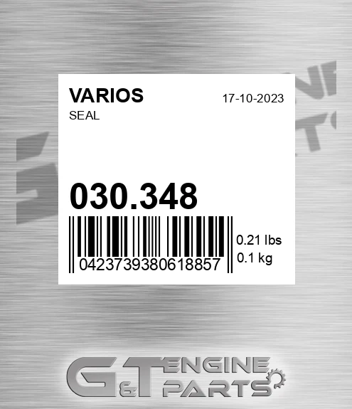 030.348 Seal for VARIOS