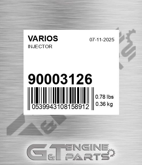900.03126 Injector