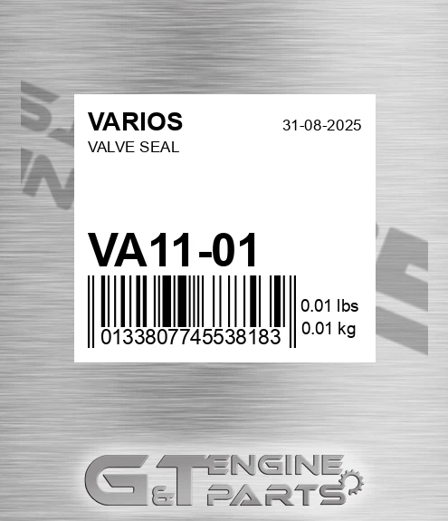 VA11-01 Valve Seal for VARIOS