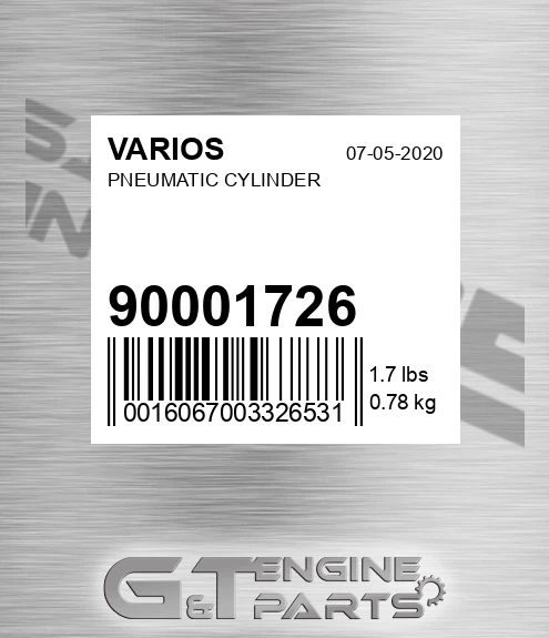900.01726 Pneumatic Cylinder