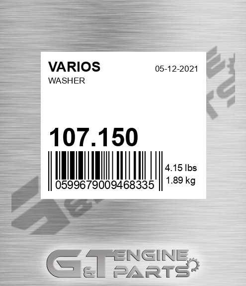 107.150 Washer