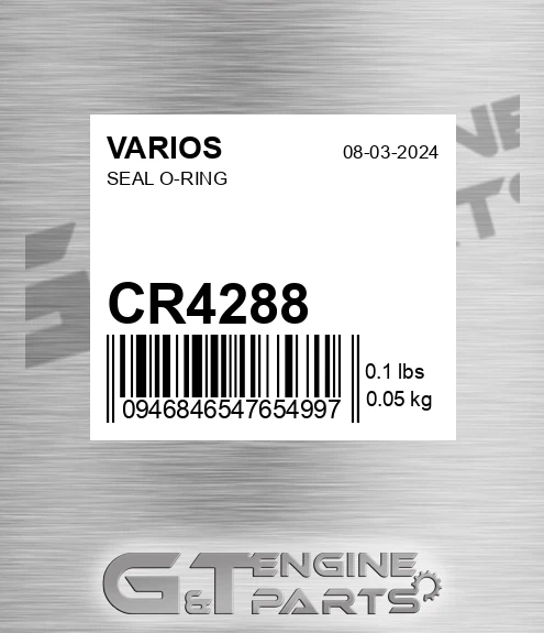 CR4288 Seal O-ring