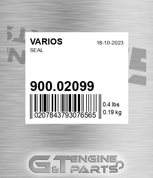 900.02099 Seal for VARIOS