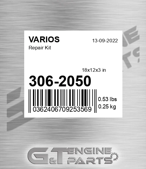 306-2050 Repair Kit