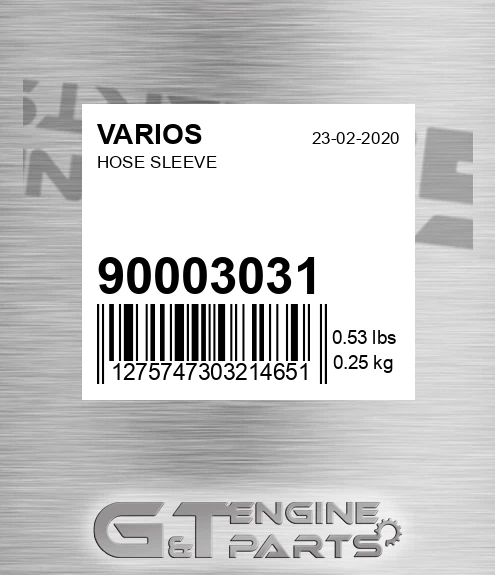 900.03031 Hose Sleeve for VARIOS
