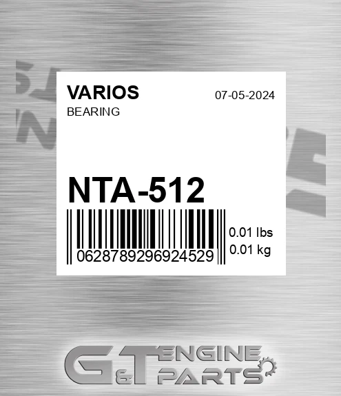 NTA-512 Bearing