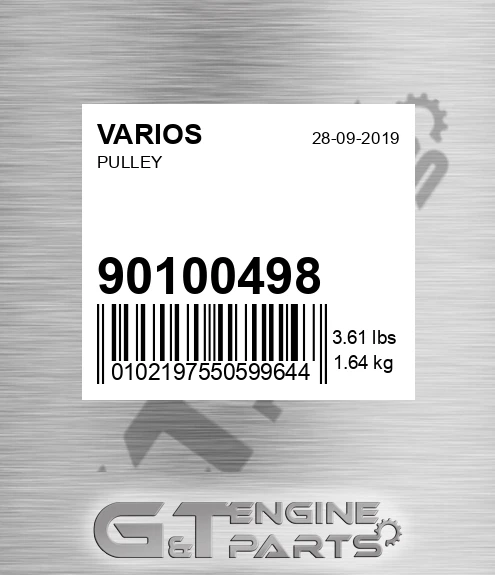 90100498 Pulley