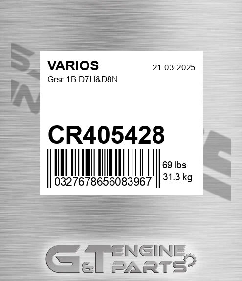 CR405428 Grsr 1b D7h&d8n