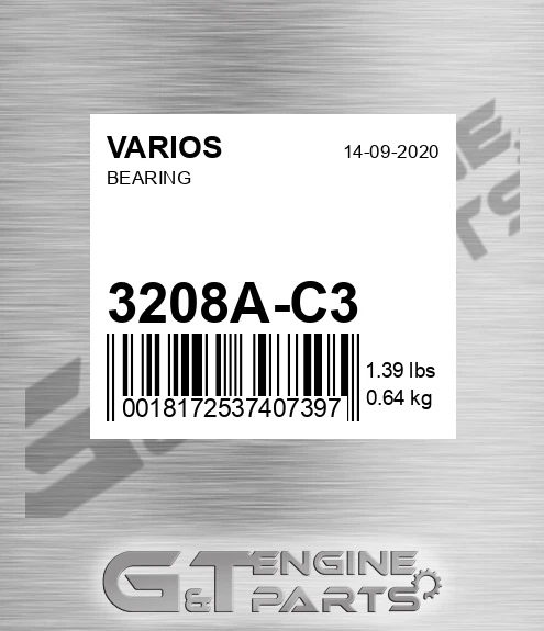 3208A/C3 Bearing for VARIOS