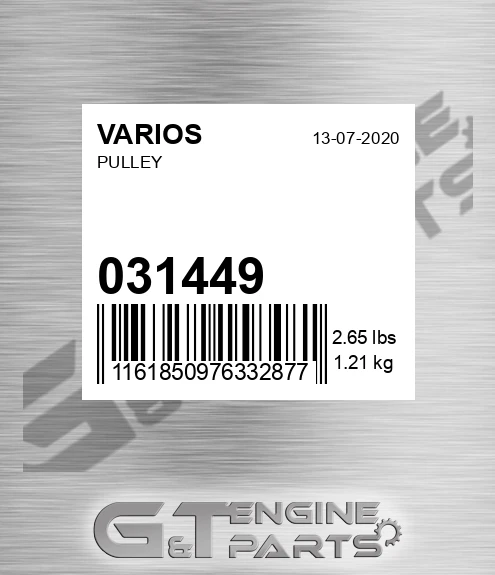 031.449 Pulley