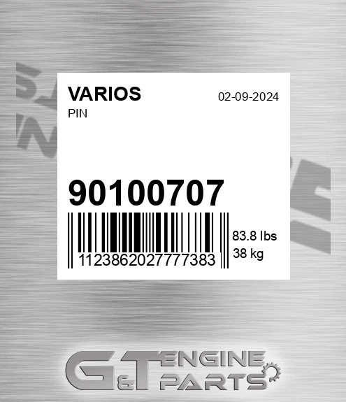 901.00707 Pin