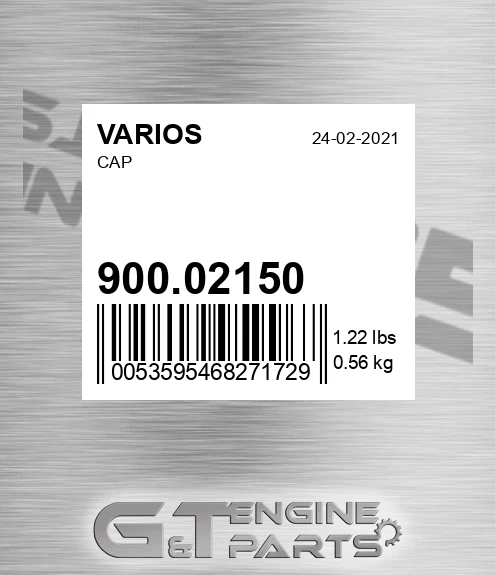 900.02150 Cap