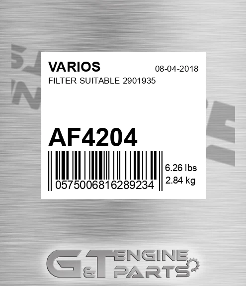 AF4204 Filter Suitable 2901935