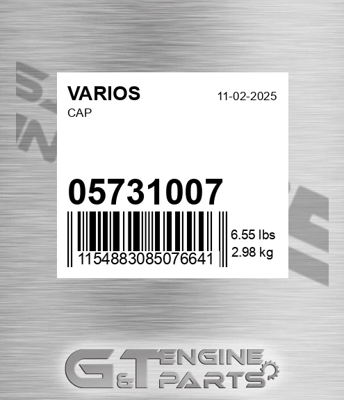 05731007 Cap for VARIOS