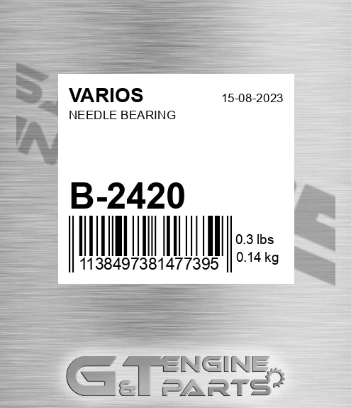 B-2420 VARIOS Needle Bearing