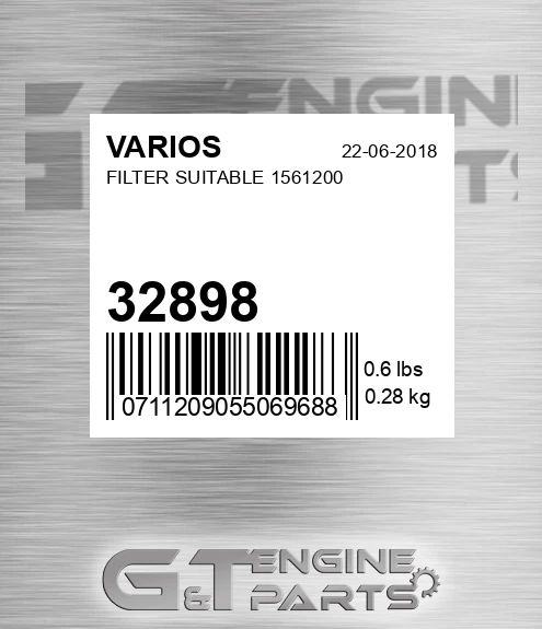 32898 Filter Suitable 1561200