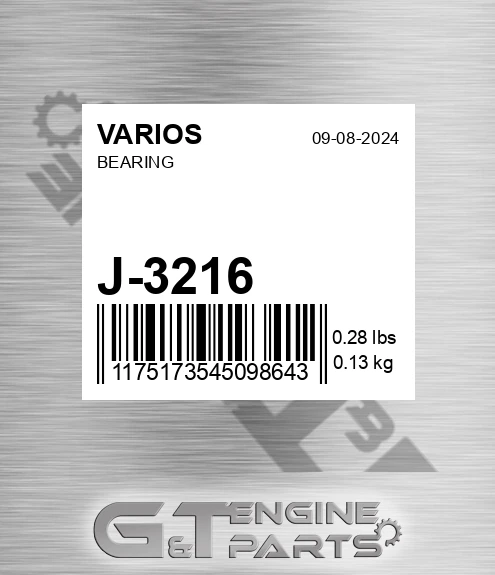 J-3216 Bearing