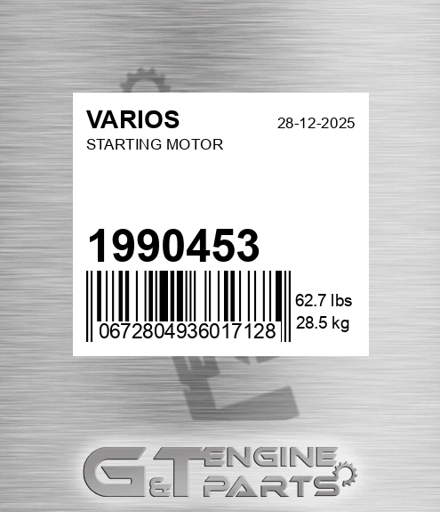 1990453 Starting Motor