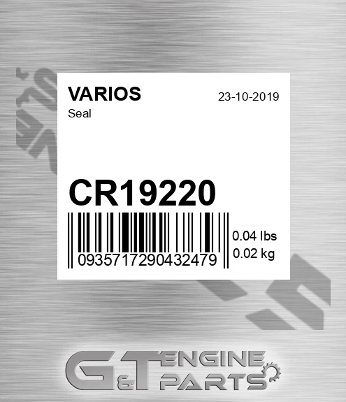 CR19220 Seal